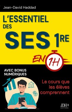 Cover L'essentiel des SES Première en 1h (eBook, ePUB)