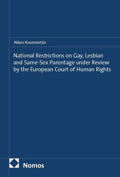 Cover National Restrictions on Gay, Lesbian and Same-Sex Parentage under Review by the European Court of Human Rights