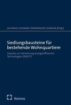 Cover Siedlungsbausteine für bestehende Wohnquartiere