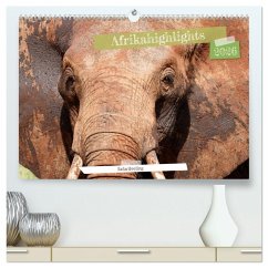 Cover Afrikahighlights - Safarifeeling (hochwertiger Premium Wandkalender 2026 DIN A2 quer), Kunstdruck in Hochglanz