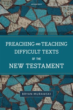 Cover Preaching and Teaching Difficult Texts of the New Testament (eBook, ePUB)