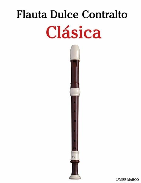 Flauta Dulce Contralto Clásica