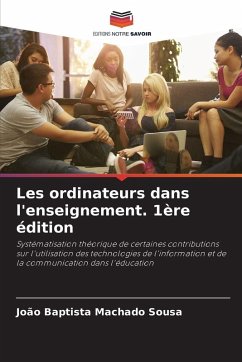 Les ordinateurs dans l'enseignement. 1ère édition Cover Les ordinateurs dans l'enseignement. 1ère édition