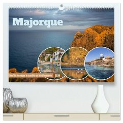 Cover Majorque - Une île à couper le souffle en Méditerranée (Calendrier mural 2026 DIN A2 vertical) calendrier de bureau