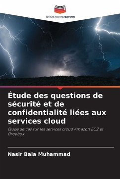 Étude des questions de sécurité et de confidentialité liées aux services cloud Cover Étude des questions de sécurité et de confidentialité liées aux services cloud