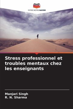 Stress professionnel et troubles mentaux chez les enseignants Cover Stress professionnel et troubles mentaux chez les enseignants