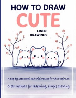 Cover How to Draw Cute Lined Drawings