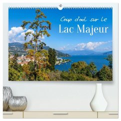 Cover Coup d'¿il sur le Lac Majeur (Calendrier mural 2026 DIN A2 vertical) calendrier de bureau