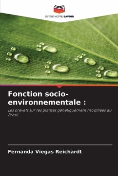 Fonction socio-environnementale : Cover Fonction socio-environnementale :