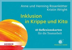 Cover Inklusion in Krippe und Kita. 40 Reflexionskarten für die Teamarbeit