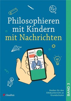 Cover Philosophieren mit Kindern mit Nachrichten