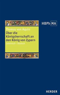 Cover De regno ad regem Cypri. Über die Königsherrschaft an den König von Zypern