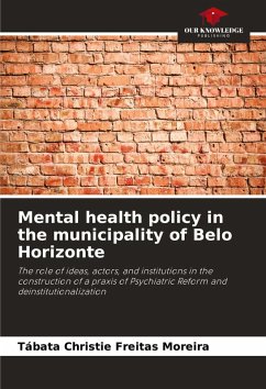 Cover Mental health policy in the municipality of Belo Horizonte