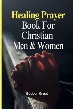 Cover Healing Prayer Book For Christian Men & Women