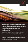Empiryczne badania nad relacjami równowa¿no¿ci przeprowadzone na ludziach
