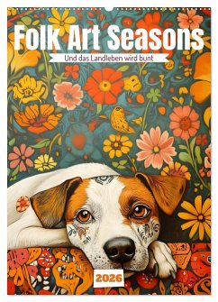 Folk Art Seasons (Wandkalender 2026 DIN A2 hoch), CALVENDO Monatskalender - Calvendo;Tapper, Daniela Folk Art Seasons (Wandkalender 2026 DIN A2 hoch), CALVENDO Monatskalender - Calvendo;Tapper, Daniela