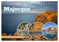 Cover Majorque - Une île à couper le souffle en Méditerranée (Calendrier de bureau 2026 DIN A5 vertical), CALVENDO calendrier mensuel