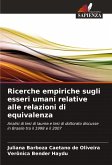 Ricerche empiriche sugli esseri umani relative alle relazioni di equivalenza