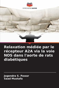 Relaxation médiée par le récepteur A2A via la voie NOS dans l'aorte de rats diabétiques - Pawar, Jogendra S.;Mustafa, Saad