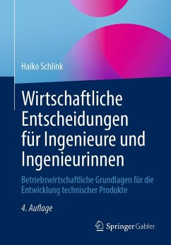 Cover Wirtschaftliche Entscheidungen für Ingenieure und Ingenieurinnen (eBook, PDF)