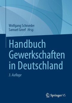Cover Handbuch Gewerkschaften in Deutschland (eBook, PDF)
