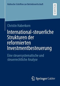 Cover International-steuerliche Strukturen der reformierten Investmentbesteuerung (eBook, PDF)