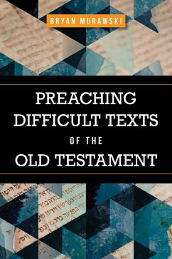 Cover Preaching Difficult Texts of the Old Testament (eBook, ePUB)