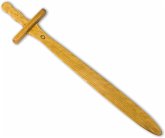 BestSaller 1103 - Schwert Knappe, 55cm, Birke/Erle geölt, Holz-Schwert BestSaller 1103 - Schwert Knappe, 55cm, Birke/Erle geölt, Holz-Schwert
