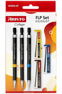 ARISTO College Feinminenstift FLP 3+3 Set, Stift 0.3/0.5/0.7+Minen 0.3/0.5/0.7 Cover ARISTO College Feinminenstift FLP 3+3 Set, Stift 0.3/0.5/0.7+Minen 0.3/0.5/0.7