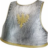BestSaller 1429 - Kinder-Ritter-Brustpanzer Adler mit Gurten, Silber/Gold, 32×31 cm BestSaller 1429 - Kinder-Ritter-Brustpanzer Adler mit Gurten, Silber/Gold, 32×31 cm