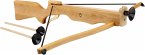 BestSaller 1242 - Kinder-Armbrust inkl. 3 Pfeilen, 57cm, Erlenholz geölt, Holz-Armbrust