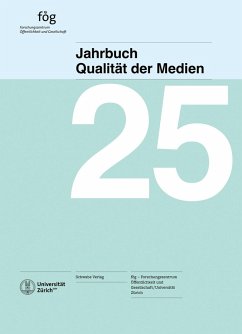 Cover Jahrbuch Qualität der Medien 2025 (eBook, PDF)
