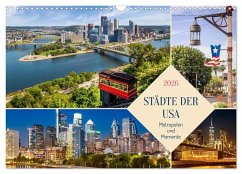 Städte der USA - Metropolen und Momente (Wandkalender 2026 DIN A3 quer), CALVENDO Monatskalender Städte der USA - Metropolen und Momente (Wandkalender 2026 DIN A3 quer), CALVENDO Monatskalender