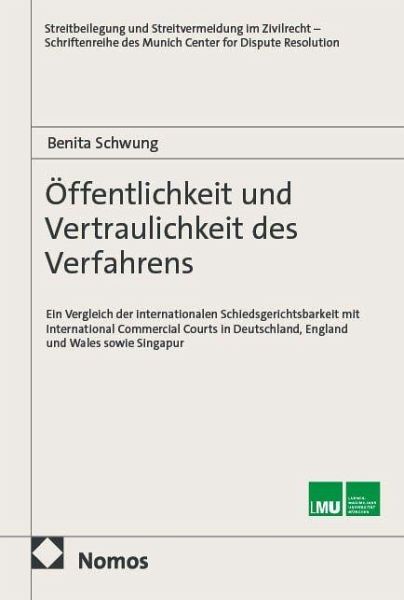 Öffentlichkeit und Vertraulichkeit des Verfahrens