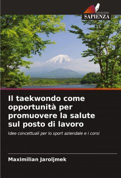 Cover Il taekwondo come opportunità per promuovere la salute sul posto di lavoro