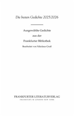 Cover Die besten Gedichte 2025/2026