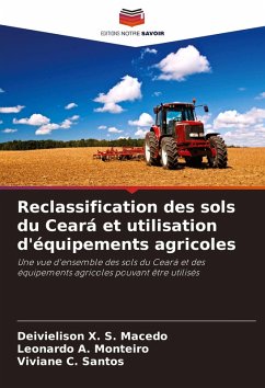 Cover Reclassification des sols du Ceará et utilisation d'équipements agricoles