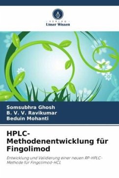 Cover HPLC-Methodenentwicklung für Fingolimod