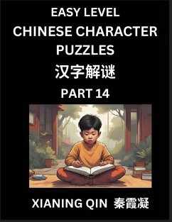 Cover Chinese Lessons for Beginners (Volume 14)- Easy Brain Game and Activity Puzzles to Learn Mandarin Language With Simplified Chinese Characters, Kids, Teens, Young and Adults, HSK All Levels