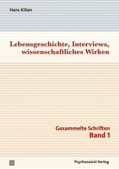 Lebensgeschichte, Interviews, wissenschaftliches Wirken - Kilian, Hans Lebensgeschichte, Interviews, wissenschaftliches Wirken - Kilian, Hans