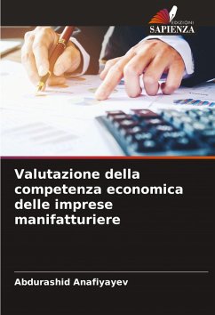 Cover Valutazione della competenza economica delle imprese manifatturiere