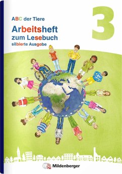 Cover ABC der Tiere 3 Neubearbeitung - Arbeitsheft zum Lesebuch silbierte Ausgabe