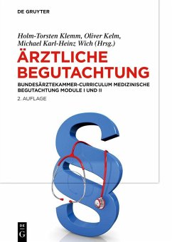 Cover Ärztliche Begutachtung