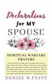 Declarations for My Spouse Declarations for My Spouse