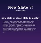 New Slate ?! (eBook, ePUB)