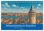 Sehenswertes in Istanbul - Die Sprache der Farben (Tischkalender 2026 DIN A5 quer), CALVENDO Monatskalender
