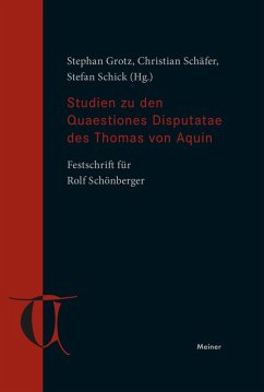 Studien zu den Quaestiones Disputatae des Thomas von Aquin (eBook, PDF)
