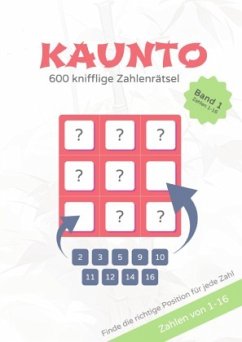 KAUNTO - 600 knifflige Zahlenrätsel