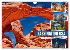 Faszination USA - Eine Reise durch Stadt und Natur (Wandkalender 2026 DIN A4 quer), CALVENDO Monatskalender