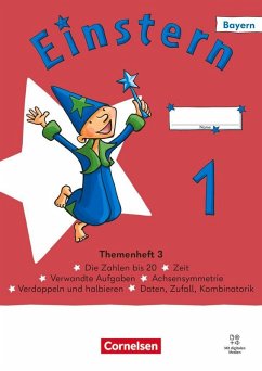 Cover Einstern Mathematik 1. Jahrgangsstufe - Bayern 2026 - Themenheft 3 - Verbrauchsmaterial